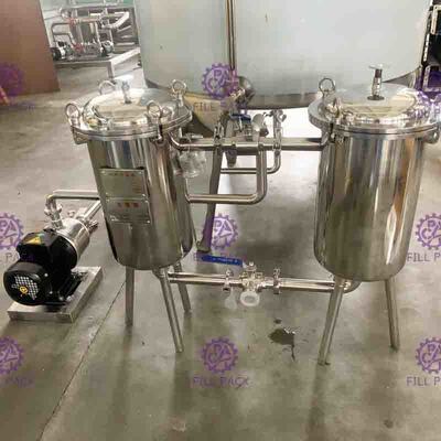 清涼飲料の生産ラインのための二重壁の電気暖房の砂糖の人種や文化などのるつぼ/タンク