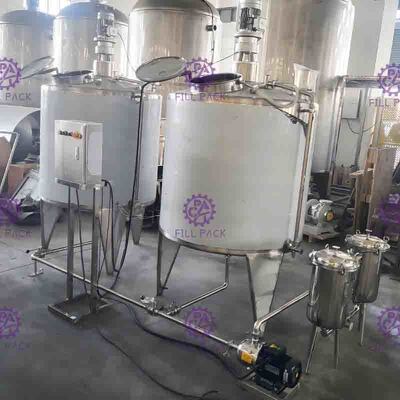 清涼飲料の生産ラインのための二重壁の電気暖房の砂糖の人種や文化などのるつぼ/タンク