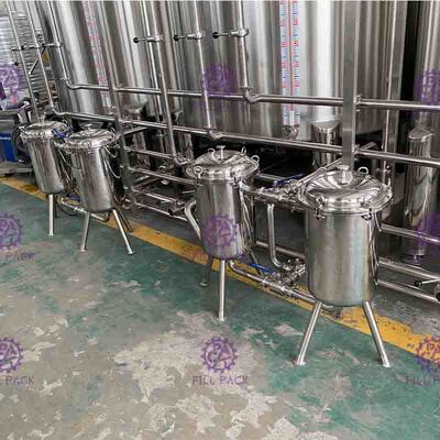 機械を作る電気炭酸飲み物の生産ライン ビール飲料