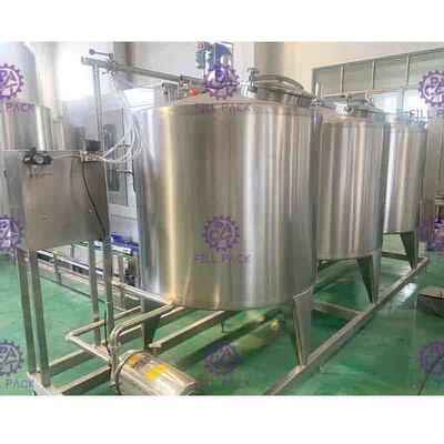 500L タンクが付いている CIP のクリーニング システム清涼飲料の加工ライン半自動車