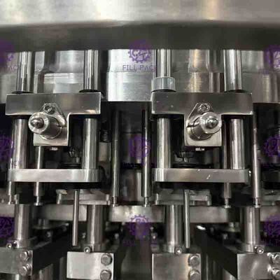 1つの一体鋳造の清涼飲料の加工ライン非常停止機能に付きペット プラスチック ガラス3つ