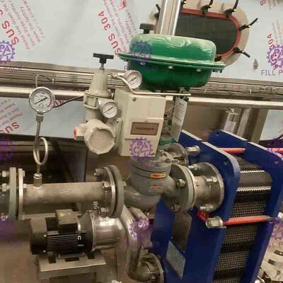 炭酸飲み物によってびん詰めにされる自動滅菌装置、ジュースのプロセス用機器
