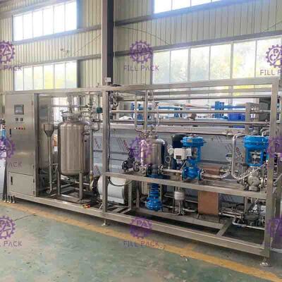 3T/H UHTの版のタイプ滅菌装置機械容易な操作