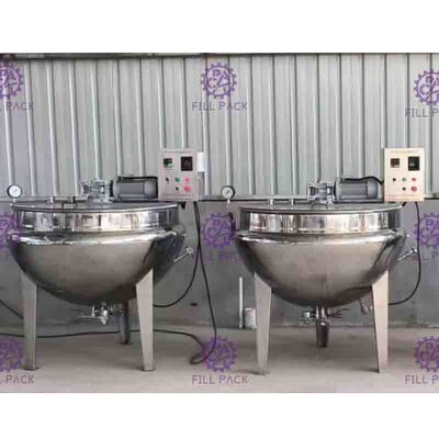 2000LPHアジテータが付いているプロセス用機器3つの層の飲料の