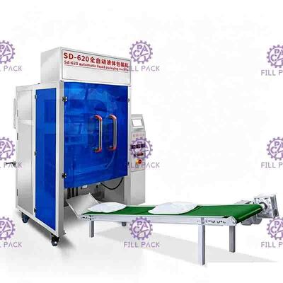 10KG合成のフィルムのプログラム可能な液体の磨き粉の包装機械PLC