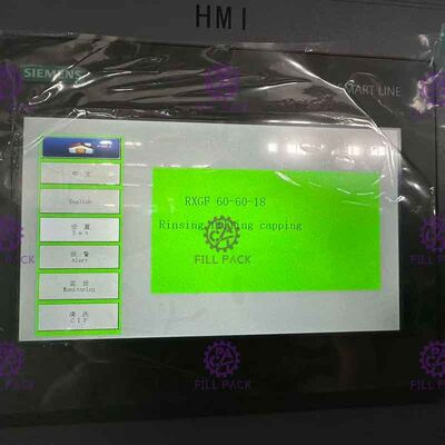 Siemens PLC および構造 2 部分のが付いている 25000BPH ペットボトル ウォーターの充填機