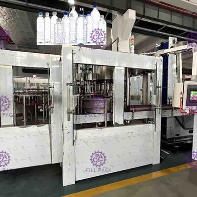 自動純粋な水充填機20000BPH 40は正常な圧力の先頭に立ちます