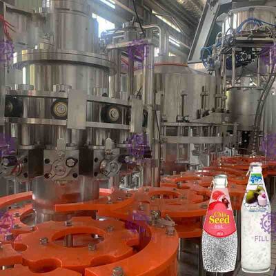 回転式ジュースの充填機 18 の頭部 4.5KW のステンレス鋼に触れて下さい