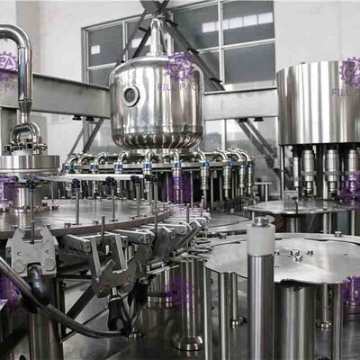 産業自動飲料満ちる装置のプラスチックびんの注入口機械 3 1 の