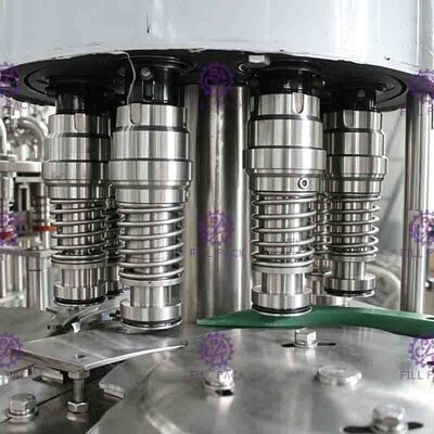 4 つタッチ画面との 1 つのプラスチックびんの液体の注入口機械 PLC 制御に付き