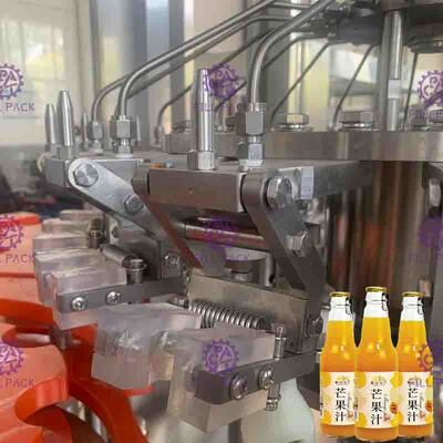 コーヒー茶びん詰めにする充填機