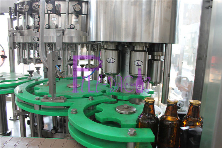 PLC のガラス ビンの引張環の帽子のための日本のビール瓶装置