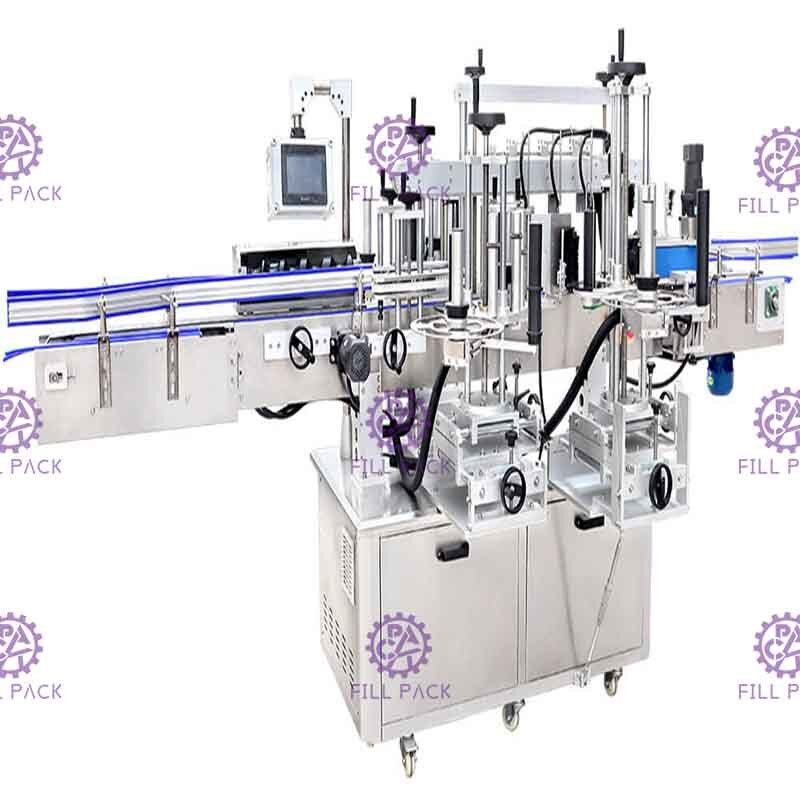 二重または3側面の付着力のステッカーのびんの分類のラベラー機械装置ライン植物