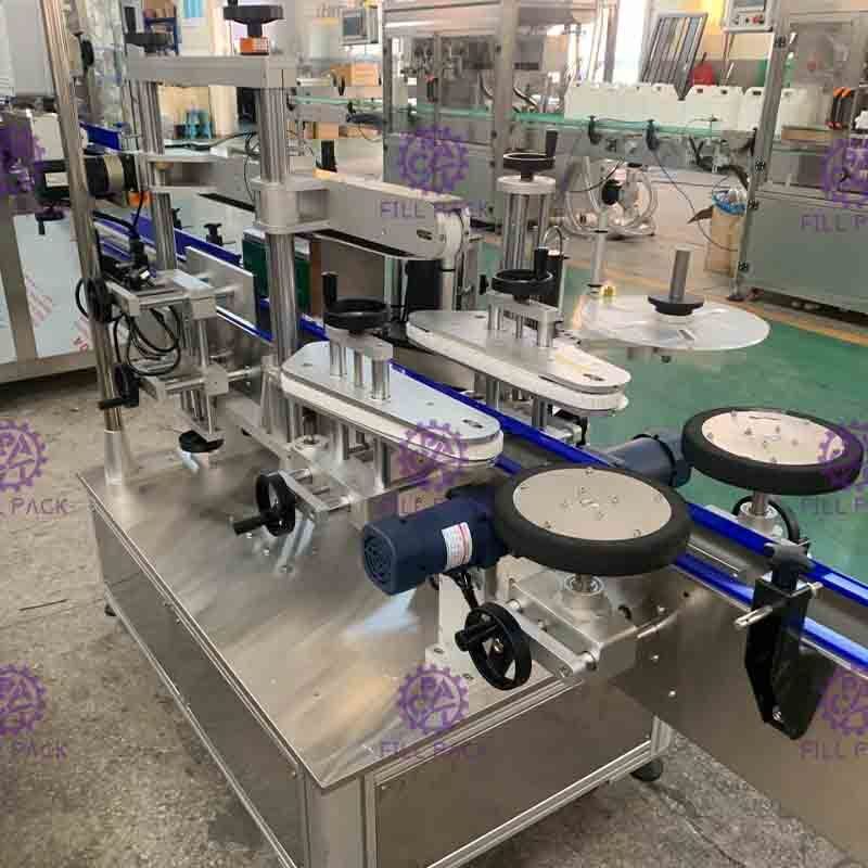 自己接着ペット/プラスチック ステッカーの正方形の平らなびんの分類/ラベラー機械/装置/植物/システム