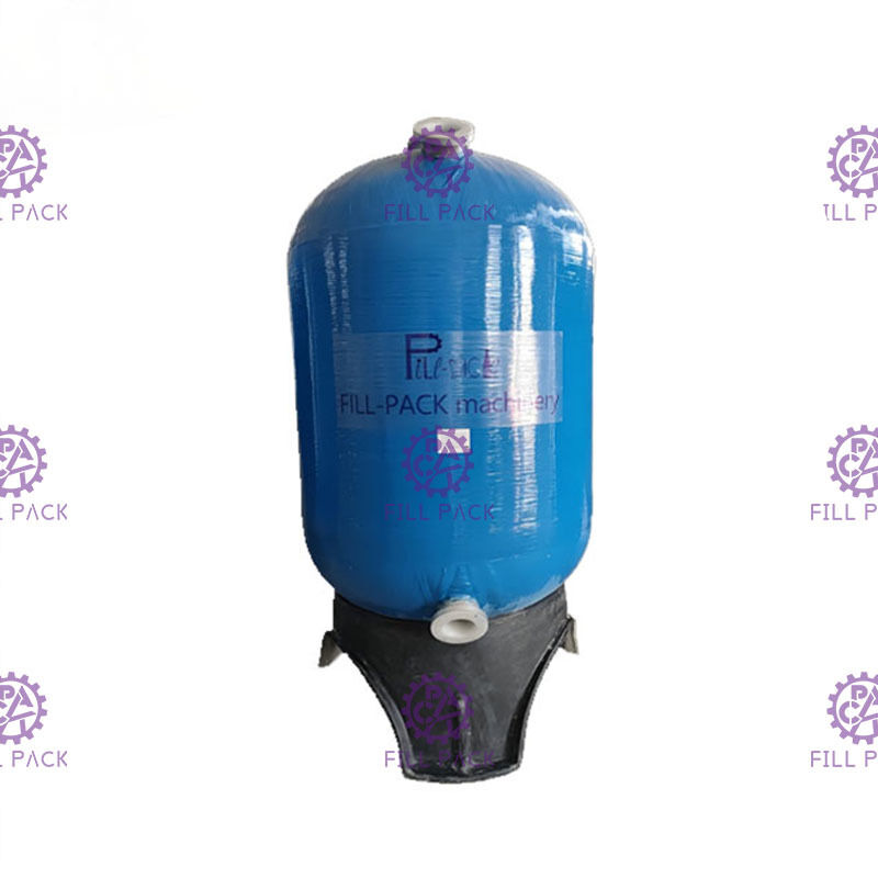マルチメディア20L FRPのガラス繊維の浄水器はPeはさみ金とタンクに入れ