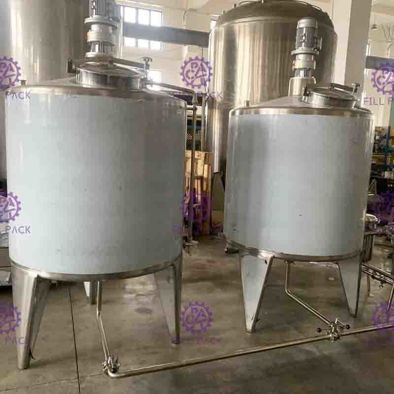 清涼飲料の生産ラインのための二重壁の電気暖房の砂糖の人種や文化などのるつぼ/タンク