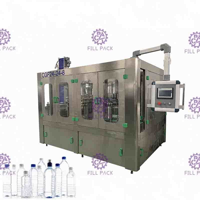 1つのMonoblockの製造設備/植物/機械/システム/ラインに付き500ml/1L/2Lペット飲料水3つ