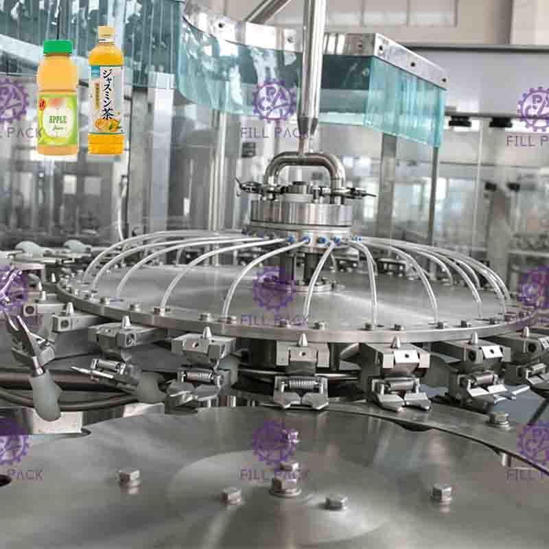 PLC はペットびんのための茶充填機の磁気におおを制御します